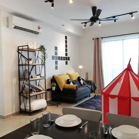 I City Residence, 2 Bedroom 4-7 Pax Unit, Walking To Theme N Water Park & Shopping Mall Shah Alam Exterior photo