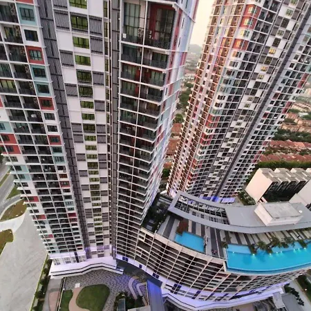 I City Residence, 2 Bedroom 4-7 Pax Unit, Walking To Theme N Water Park & Shopping Mall Shah Alam Exterior photo